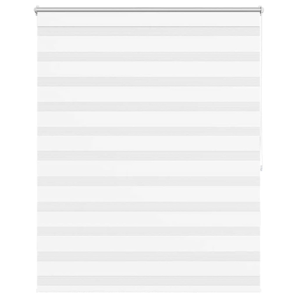 Jaluzea tip zebra, 120 x 175 cm, alb