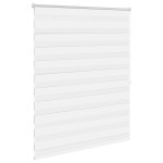Jaluzea tip zebra, 120 x 175 cm, alb