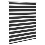 Jaluzea tip zebră, 120 x 175 cm, negru Jaluzea tip zebră, 120 x 175 cm, negru