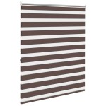 Jaluzea tip zebră, 120 x 175 cm, cafeniu Jaluzea tip zebră, 120 x 175 cm, cafeniu