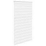 Jaluzea tip zebra, 120 x 230 cm, alb