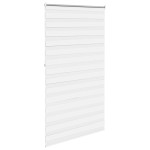 Jaluzea tip zebra, 120 x 230 cm, alb