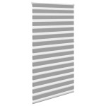 Jaluzea tip zebră, 120 x 230 cm, gri