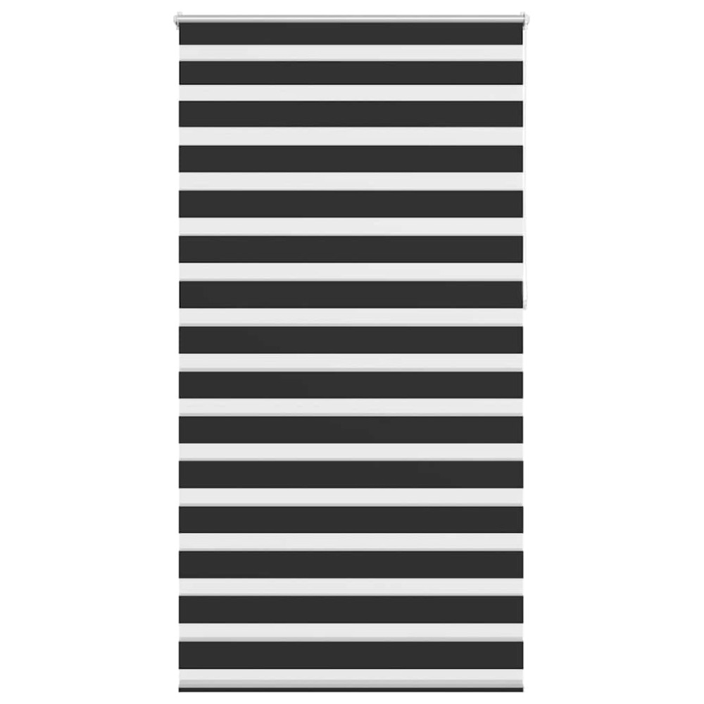 Jaluzea tip zebră, 120 x 230 cm, negru