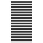Jaluzea tip zebră, 120 x 230 cm, negru