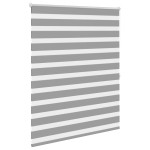 Jaluzea tip zebră, 140 x 175 cm, gri Jaluzea tip zebră, 140 x 175 cm, gri