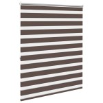 Jaluzea tip zebră, 140 x 175 cm, cafeniu Jaluzea tip zebră, 140 x 175 cm, cafeniu