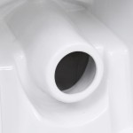 vidaXL Toaletă, alb, ceramică, flux de apă în spate vidaXL Toaletă, alb, ceramică, flux de apă în spate