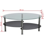 vidaXL Măsuță de cafea cu design exclusivist, negru vidaXL Măsuță de cafea cu design exclusivist, negru