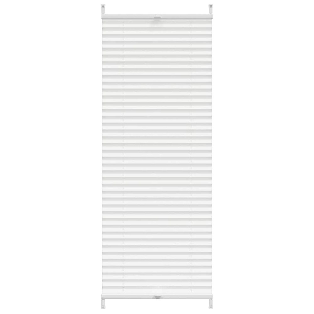 Jaluzea plisse, alb, 40x125 cm, pliuri