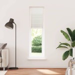 Jaluzea plisse, alb, 40x200 cm, pliuri Jaluzea plisse, alb, 40x200 cm, pliuri