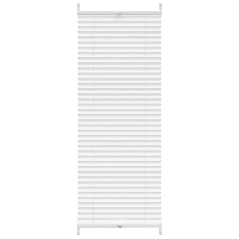 Jaluzea plisse, alb, 50x100 cm, pliuri