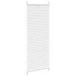 Jaluzea plisse, alb, 50x125 cm, pliuri Jaluzea plisse, alb, 50x125 cm, pliuri