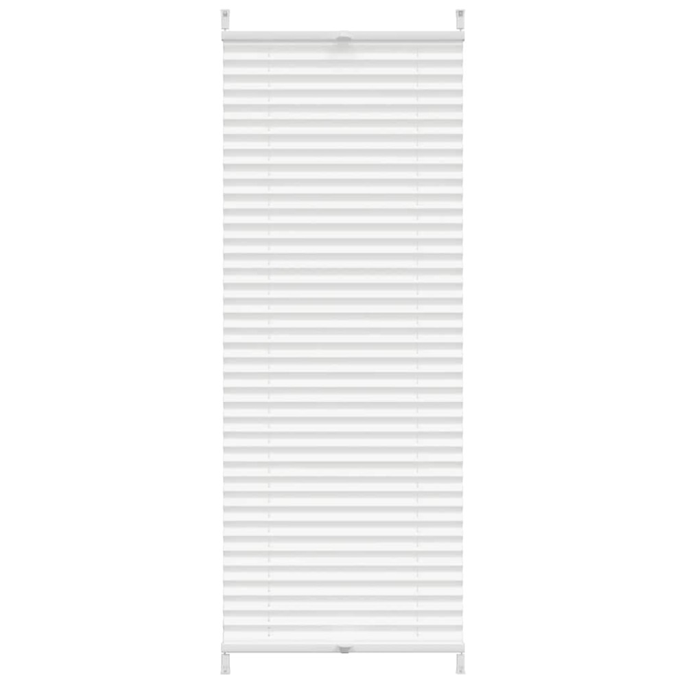Jaluzea plisse, alb, 50x150 cm, pliuri