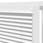 Jaluzea plisse, alb, 50x150 cm, pliuri Jaluzea plisse, alb, 50x150 cm, pliuri