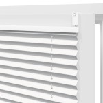 Jaluzea plisse, alb, 60x100 cm, pliuri Jaluzea plisse, alb, 60x100 cm, pliuri