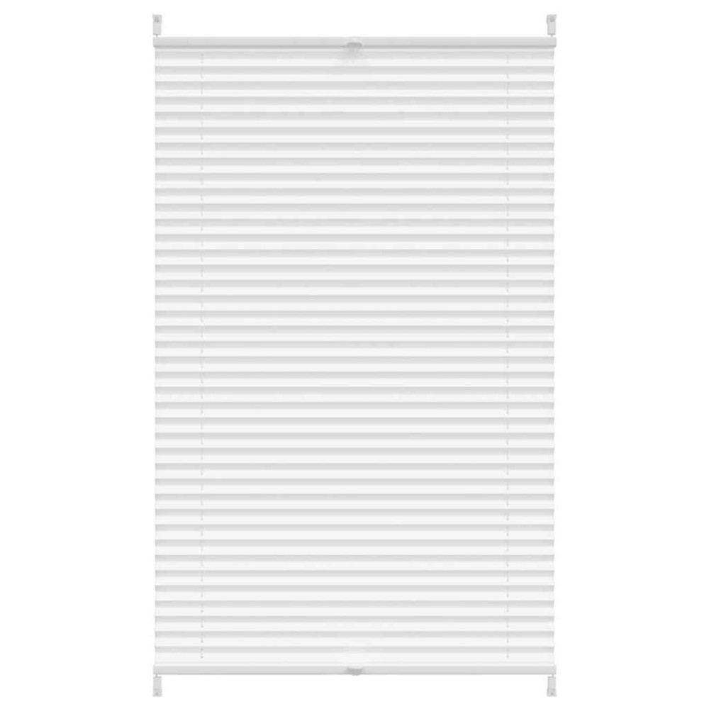 Jaluzea plisse, alb, 70x100 cm, pliuri