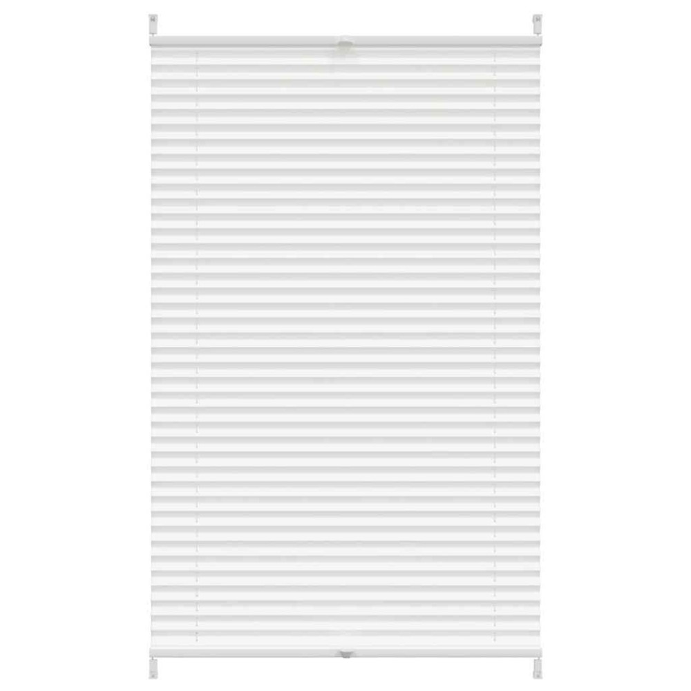 Jaluzea plisse, alb, 70x150 cm, pliuri
