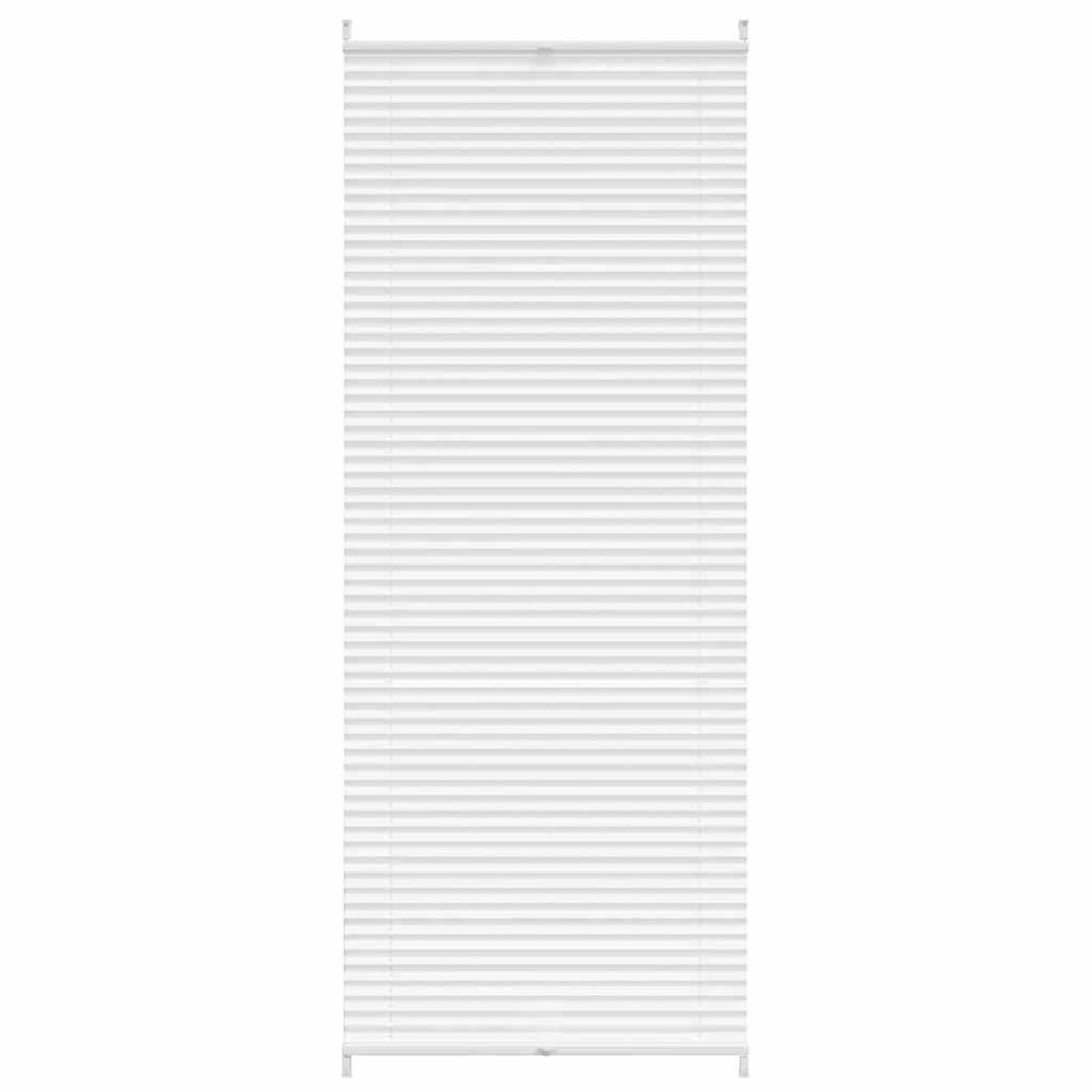 Jaluzea plisse, alb, 70x200 cm, pliuri