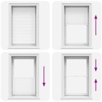 Jaluzea plisse, alb, 90x100 cm, pliuri Jaluzea plisse, alb, 90x100 cm, pliuri