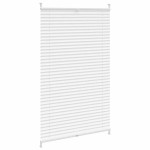 Jaluzea plisse, alb, 90x125 cm, pliuri Jaluzea plisse, alb, 90x125 cm, pliuri