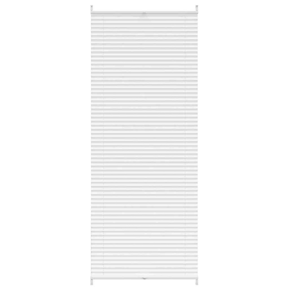 Jaluzea plisse, alb, 90x200 cm, pliuri