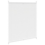 Jaluzea plisse, alb, 100x125 cm, pliuri Jaluzea plisse, alb, 100x125 cm, pliuri
