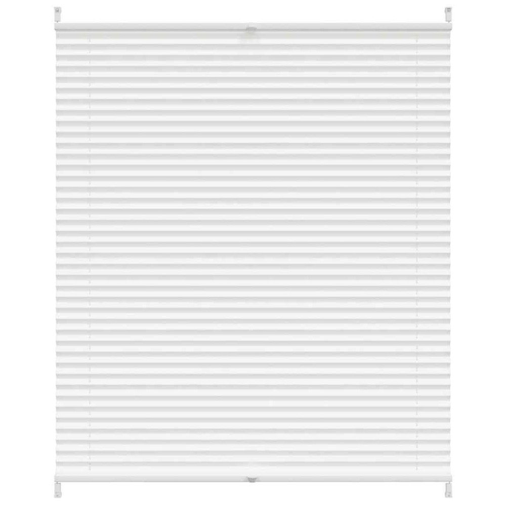 Jaluzea plisse, alb, 100x150 cm, pliuri