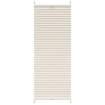 Jaluzea plisată, crem, 40x100 cm Jaluzea plisată, crem, 40x100 cm