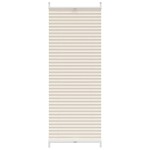 Jaluzea plisată, crem, 40x125 cm Jaluzea plisată, crem, 40x125 cm
