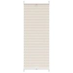 Jaluzea plisată, crem, 60x125 cm Jaluzea plisată, crem, 60x125 cm