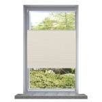 Jaluzea plisată, crem, 60x125 cm Jaluzea plisată, crem, 60x125 cm