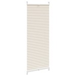 Jaluzea plisată, crem, 60x125 cm Jaluzea plisată, crem, 60x125 cm