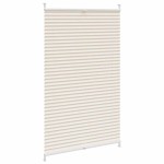 vidaXL Jaluzea plisată, crem, 90x100 cm vidaXL Jaluzea plisată, crem, 90x100 cm