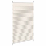 Jaluzea plisată, crem, 90x125 cm Jaluzea plisată, crem, 90x125 cm
