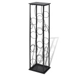 vidaXL Suport sticle de vin pentru 8 sticle, metal vidaXL Suport sticle de vin pentru 8 sticle, metal