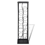 vidaXL Suport sticle de vin pentru 8 sticle, metal vidaXL Suport sticle de vin pentru 8 sticle, metal