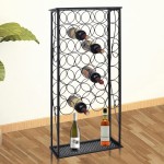 vidaXL Suport sticle de vin pentru 28 de sticle, metal vidaXL Suport sticle de vin pentru 28 de sticle, metal