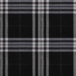 vidaXL Fotoliu cu pernă, negru, material textil