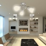 Candelabru cu cristale, design cromat Candelabru cu cristale, design cromat