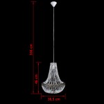 Candelabru cu pandantiv, 36,5 x 46 cm Candelabru cu pandantiv, 36,5 x 46 cm