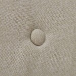 vidaXL Scaune de bucătărie, 2 buc, bej, textil & lemn de stejar masiv vidaXL Scaune de bucătărie, 2 buc, bej, textil & lemn de stejar masiv