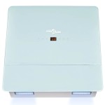 vidaXL Hotă de bucătărie din sticlă securizată, alb, 600 mm vidaXL Hotă de bucătărie din sticlă securizată, alb, 600 mm