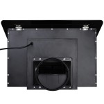 vidaXL Hotă de bucătărie, negru, 600 mm, sticlă securizată, cu afișaj vidaXL Hotă de bucătărie, negru, 600 mm, sticlă securizată, cu afișaj