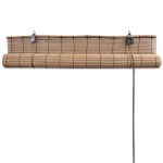 Jaluzele rulabile, 150 x 220 cm, bambus natural Jaluzele rulabile, 150 x 220 cm, bambus natural