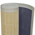 Covor dreptunghiular din bambus natural 120 x 180 cm Covor dreptunghiular din bambus natural 120 x 180 cm