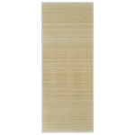 Covor dreptunghiular din bambus natural 150 x 200 cm Covor dreptunghiular din bambus natural 150 x 200 cm