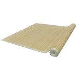 Covor dreptunghiular din bambus natural 150 x 200 cm Covor dreptunghiular din bambus natural 150 x 200 cm