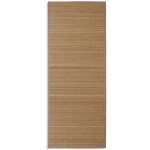 Covor dreptunghiular din bambus natural, 80 x 200 cm Covor dreptunghiular din bambus natural, 80 x 200 cm
