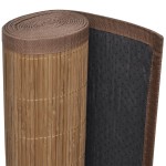 Covor dreptunghiular din bambus natural, 80 x 200 cm Covor dreptunghiular din bambus natural, 80 x 200 cm